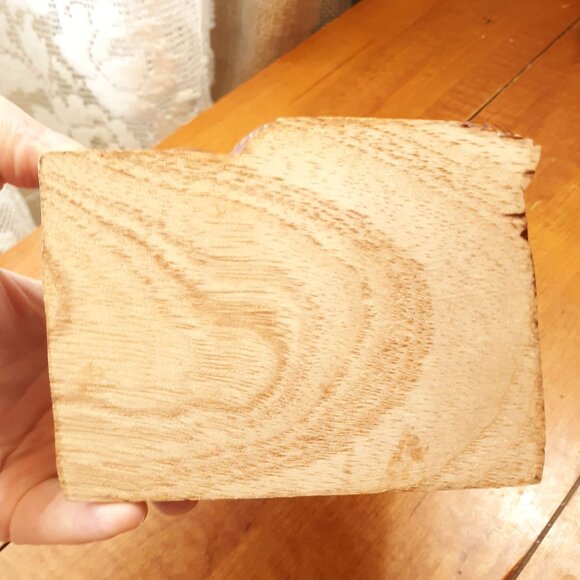 VINTAGE hand carved Honduran Wooden Jewelry Trinket Box made in Honduras, C.A. - Picture 3 of 9